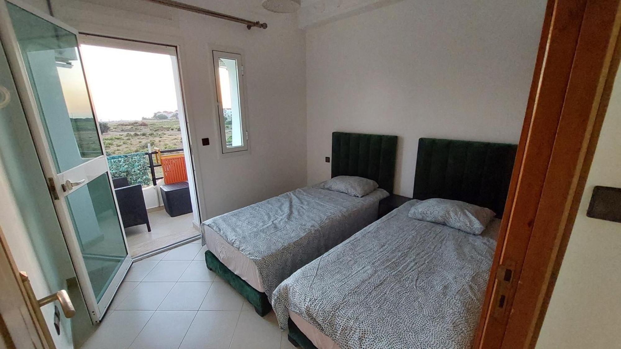 Appartement Avec Piscines, Vue Sur Mer Et Acces A La Plage A Achakar Hill, Tanger. Екстер'єр фото