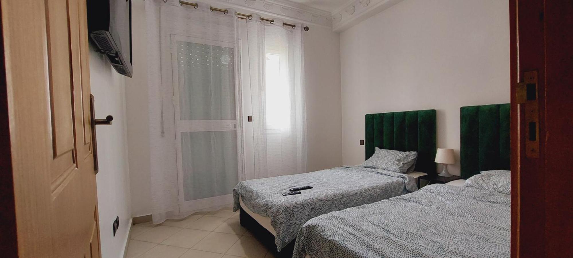 Appartement Avec Piscines, Vue Sur Mer Et Acces A La Plage A Achakar Hill, Tanger. Екстер'єр фото