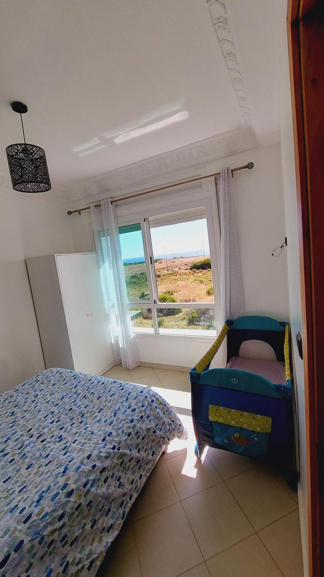 Appartement Avec Piscines, Vue Sur Mer Et Acces A La Plage A Achakar Hill, Tanger. Екстер'єр фото