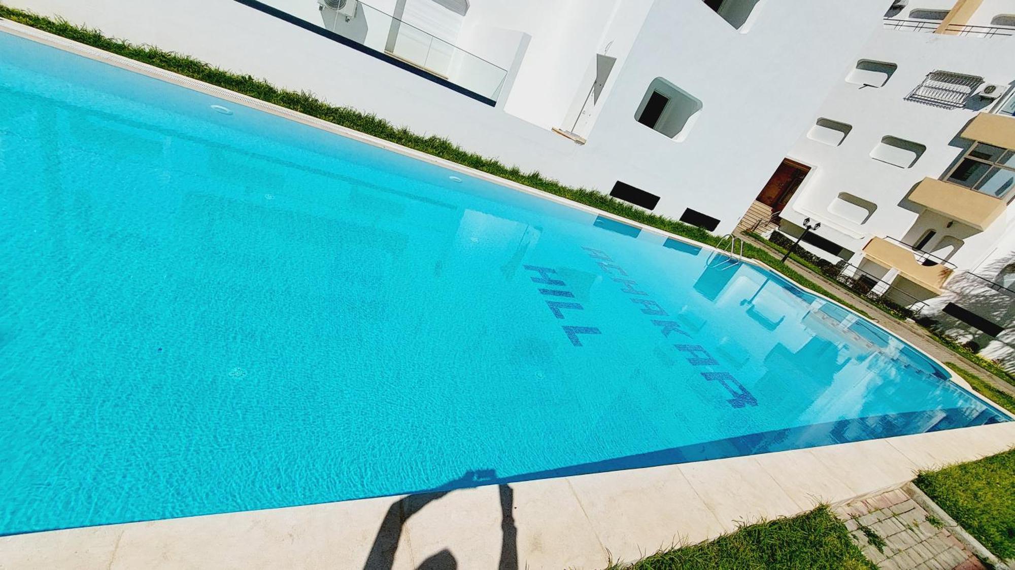 Appartement Avec Piscines, Vue Sur Mer Et Acces A La Plage A Achakar Hill, Tanger. Екстер'єр фото